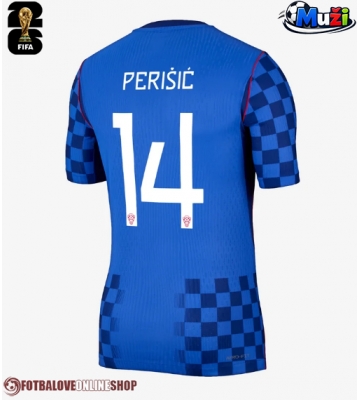 Chorvatsko Ivan Perisic #14 Venkovní Dres MS 2026 Krátkým Rukávem